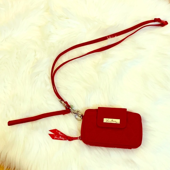 Vera Bradley Handbags - NWOT VERA BRADLEY Red Wallet Mini ❤️